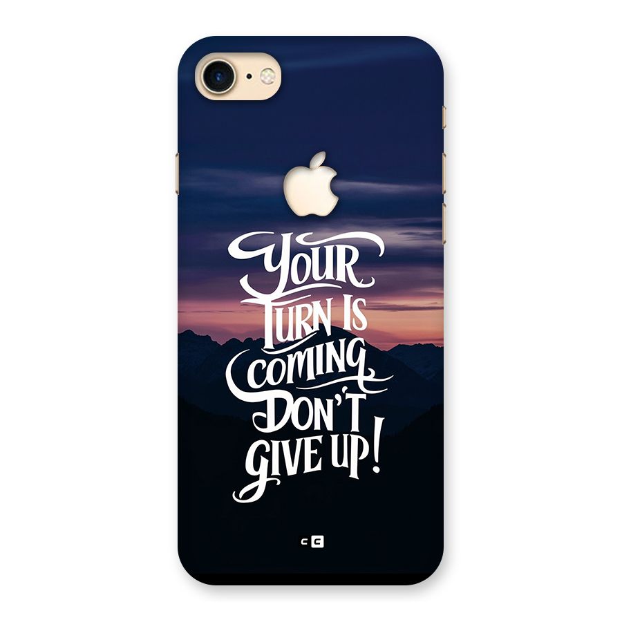 Your Turn Back Case for iPhone 7 Apple Cut
