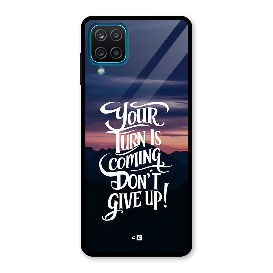 Your Turn Glass Back Case for Galaxy A12