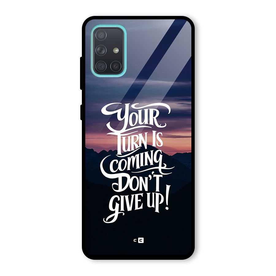 Your Turn Glass Back Case for Galaxy A71