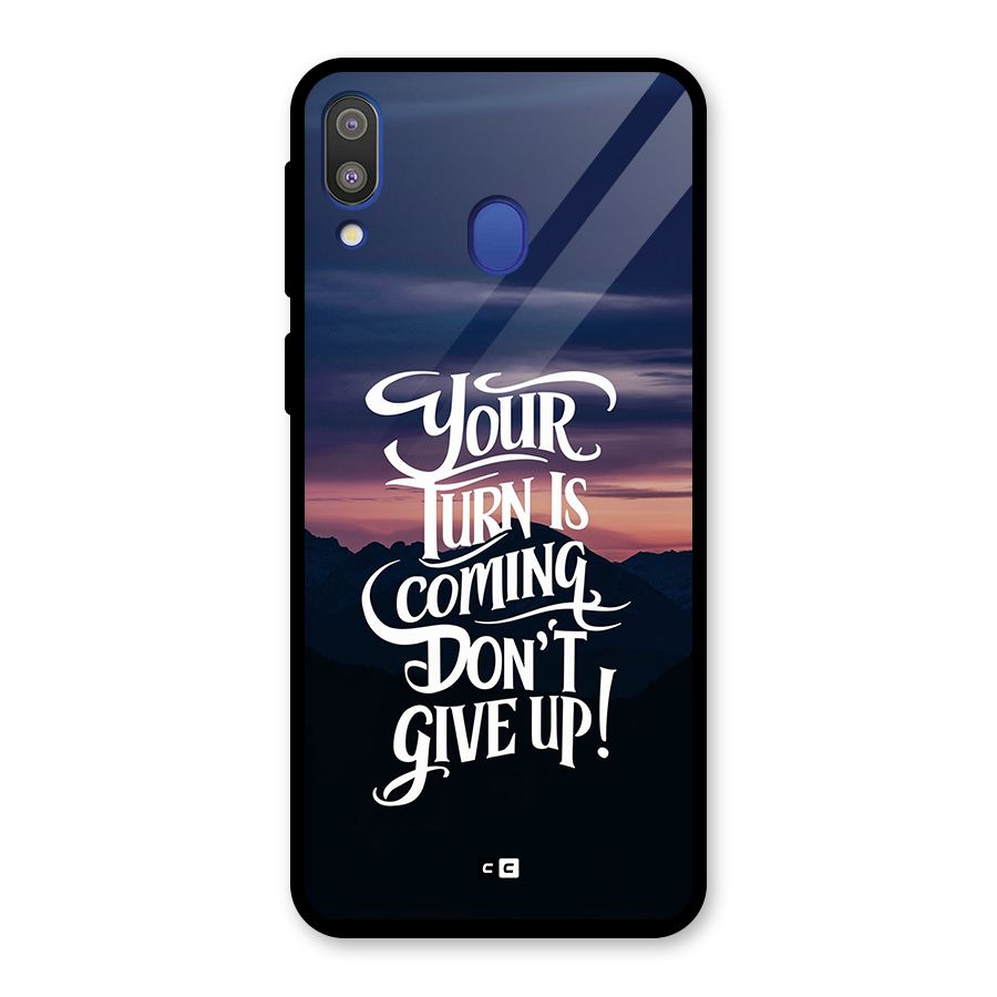 Your Turn Glass Back Case for Galaxy M20