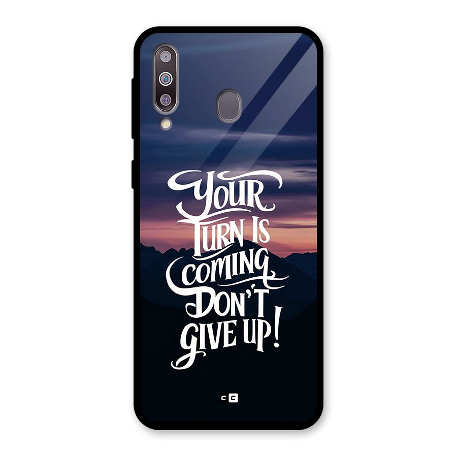 Your Turn Glass Back Case for Galaxy M30