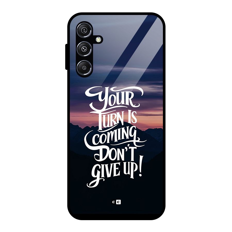 Your Turn Glass Back Case for Galaxy M34 5G