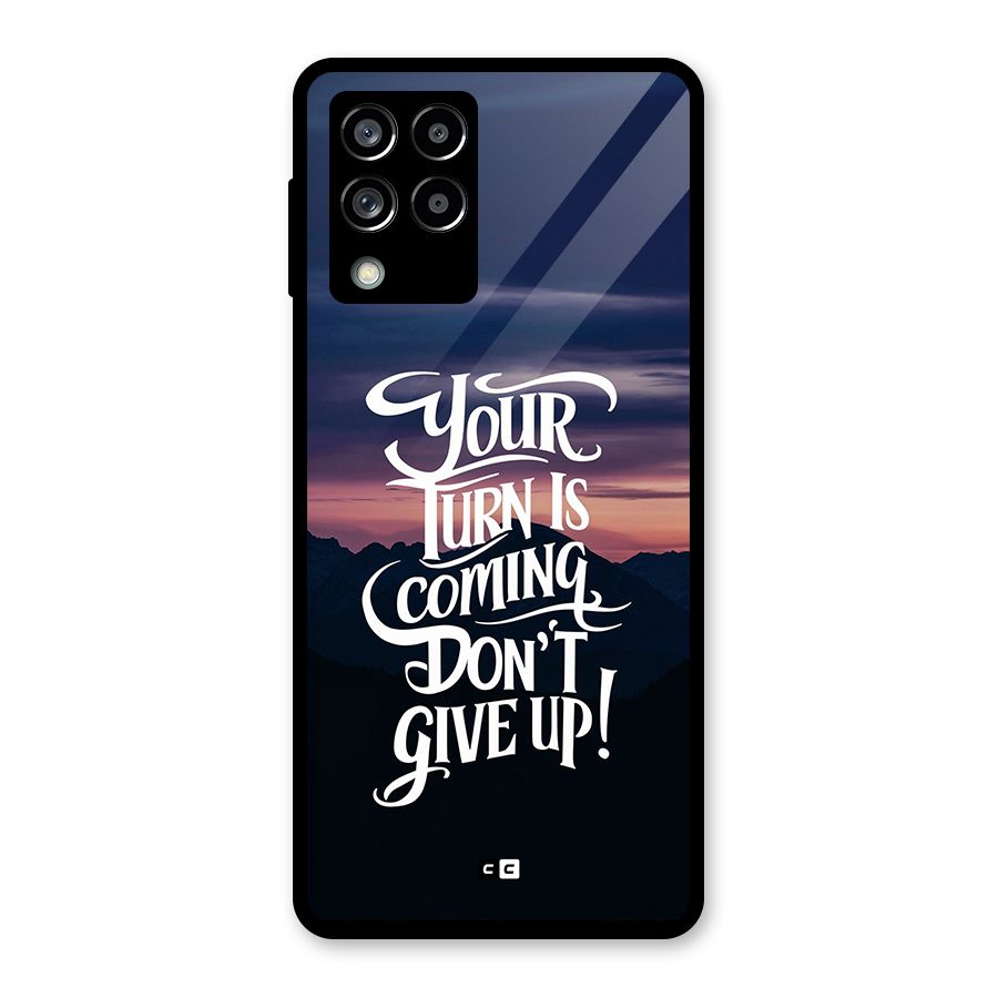 Your Turn Glass Back Case for Galaxy M53 5G