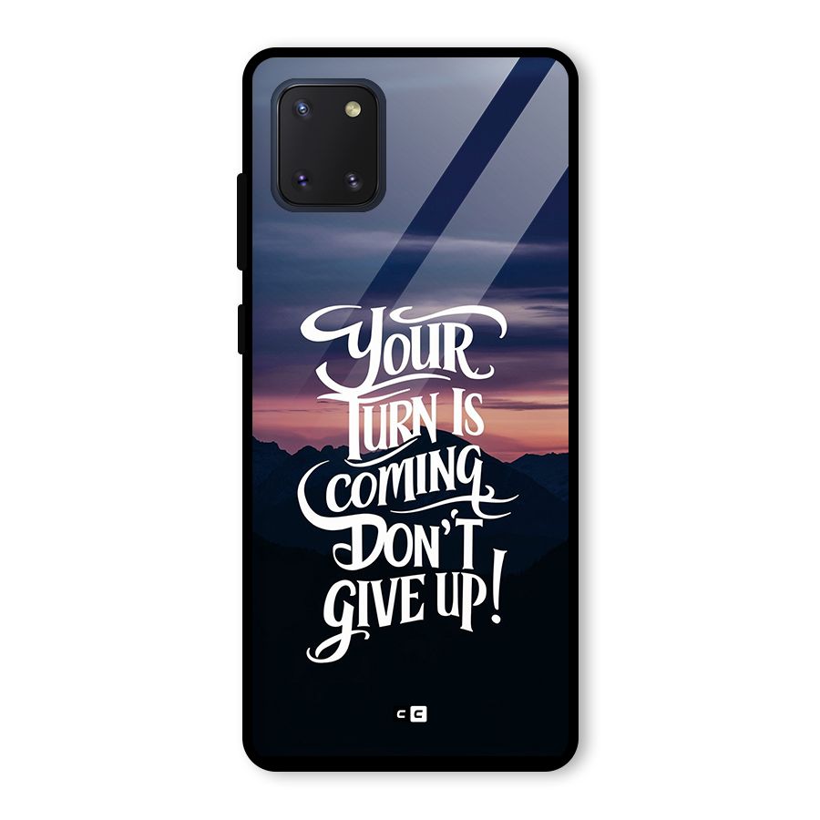 Your Turn Glass Back Case for Galaxy Note 10 Lite