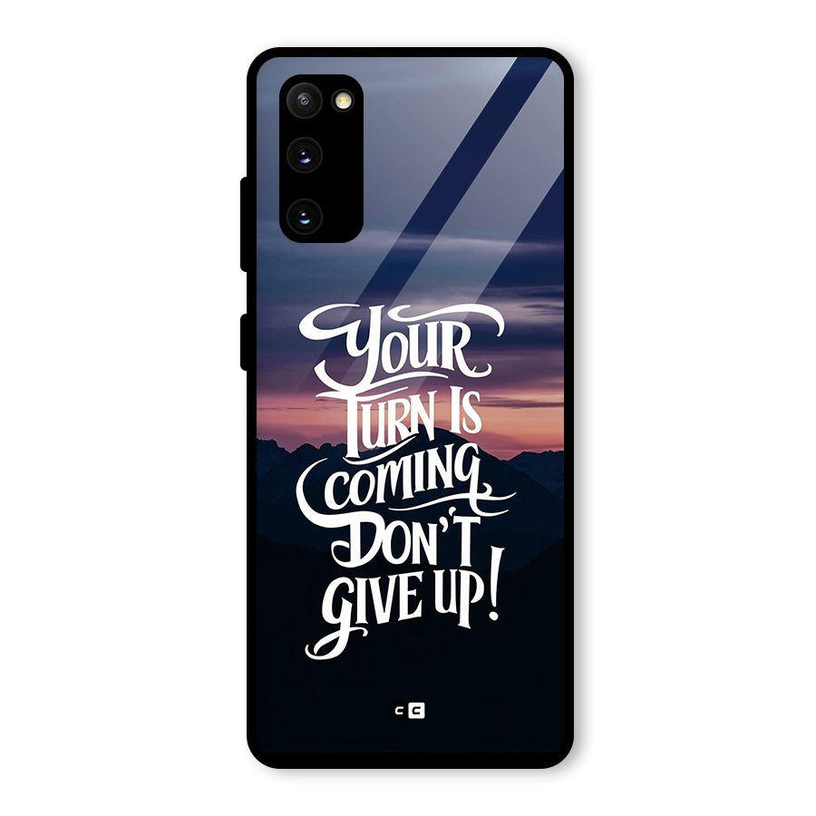 Your Turn Glass Back Case for Galaxy S20 FE