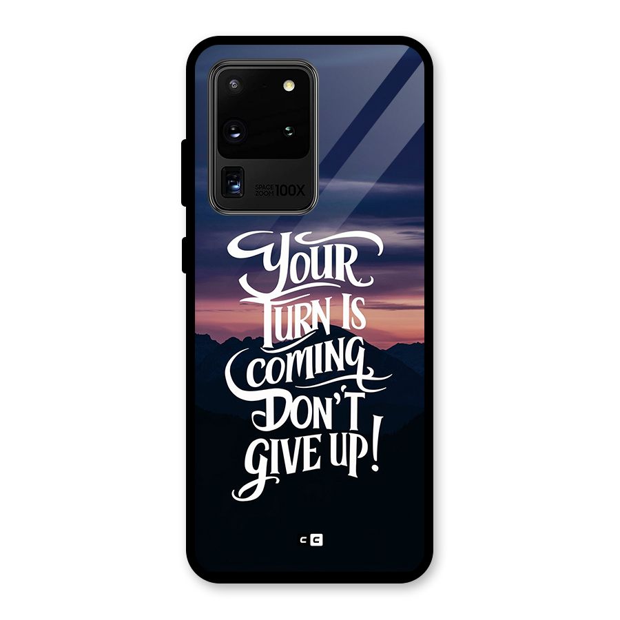 Your Turn Glass Back Case for Galaxy S20 Ultra