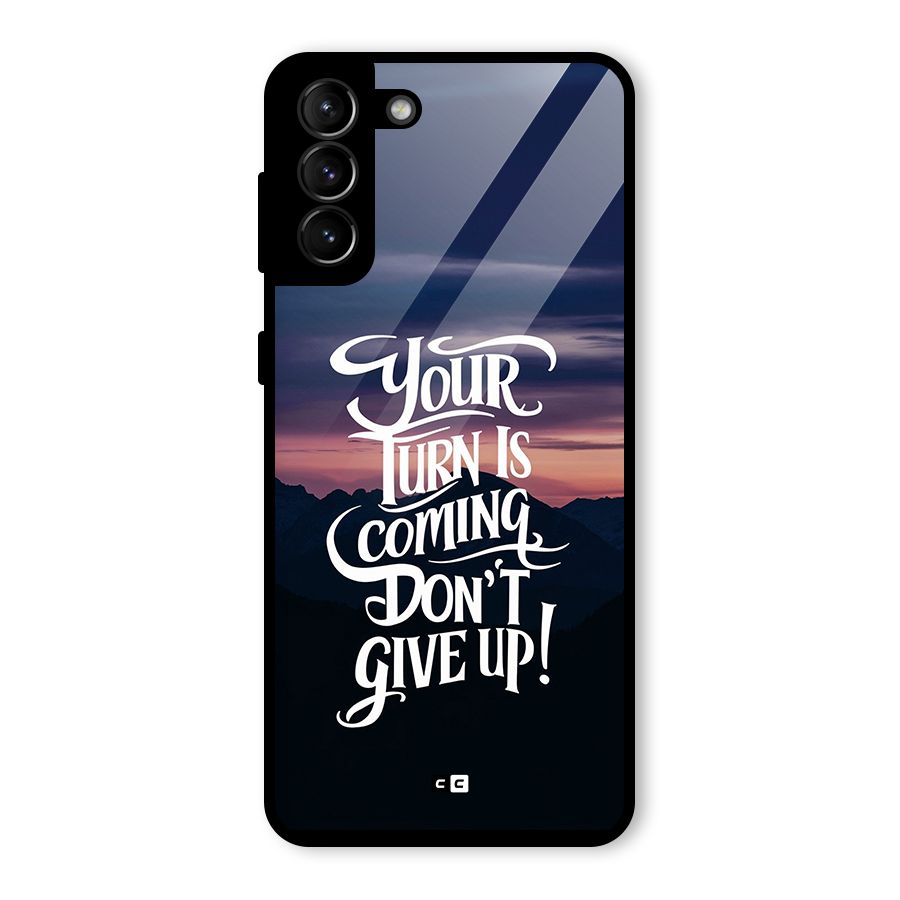Your Turn Glass Back Case for Galaxy S21 Plus