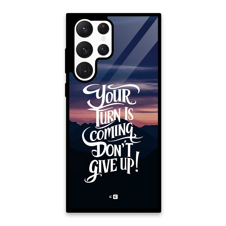 Your Turn Glass Back Case for Galaxy S22 Ultra 5G