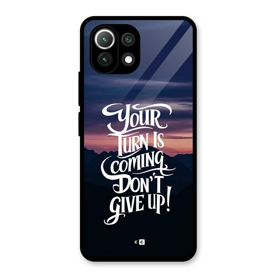 Your Turn Glass Back Case for Mi 11 Lite NE 5G