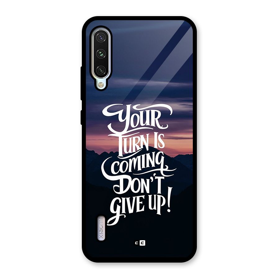 Your Turn Glass Back Case for Mi A3