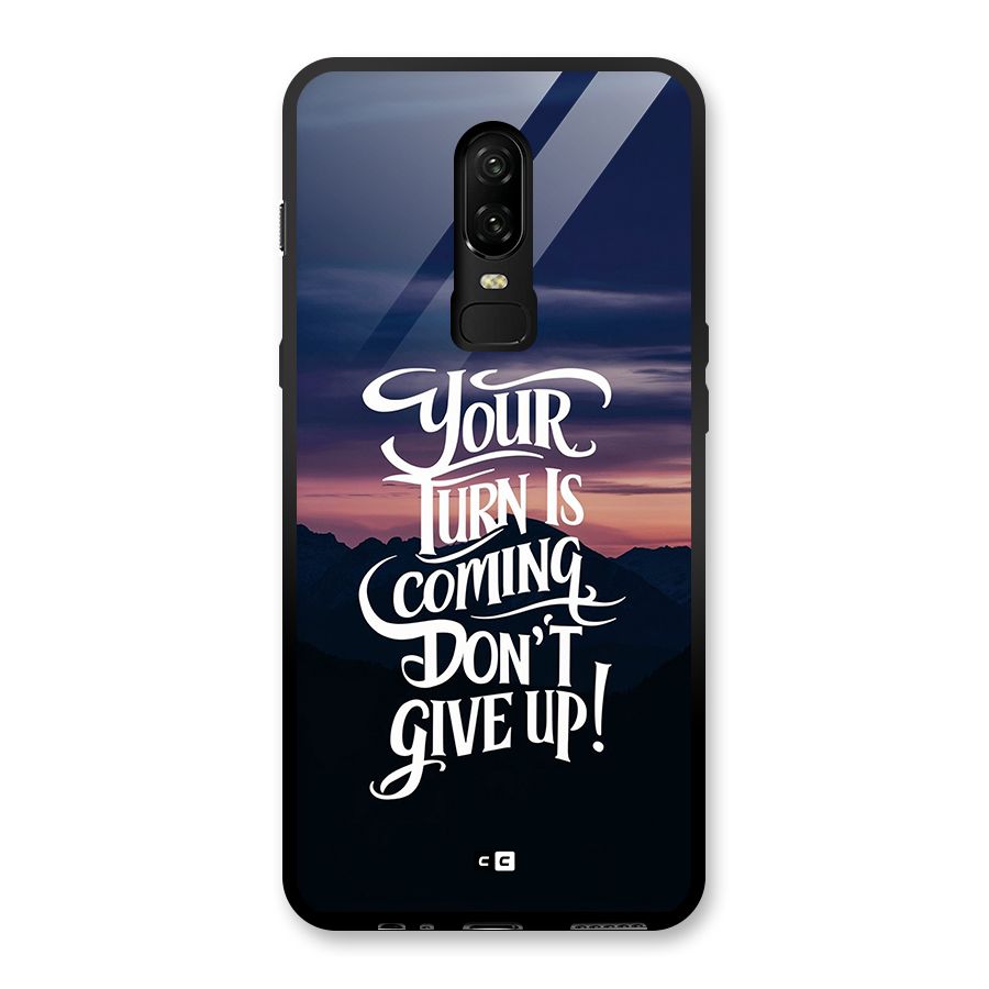 Your Turn Glass Back Case for OnePlus 6