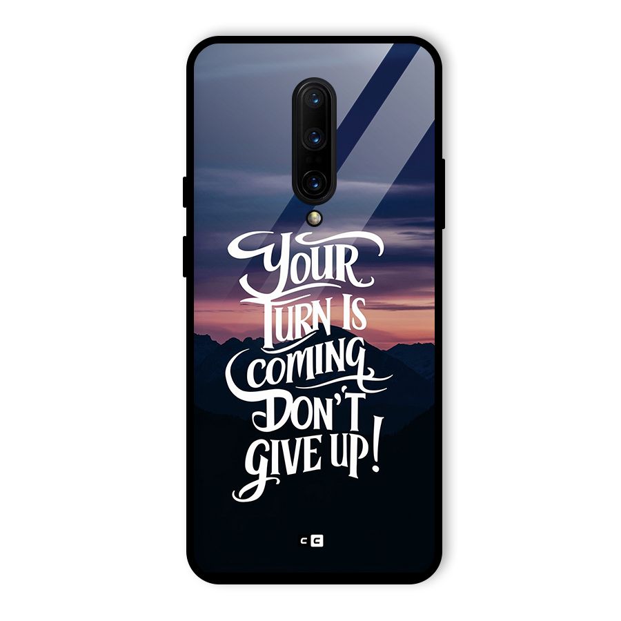Your Turn Glass Back Case for OnePlus 7 Pro