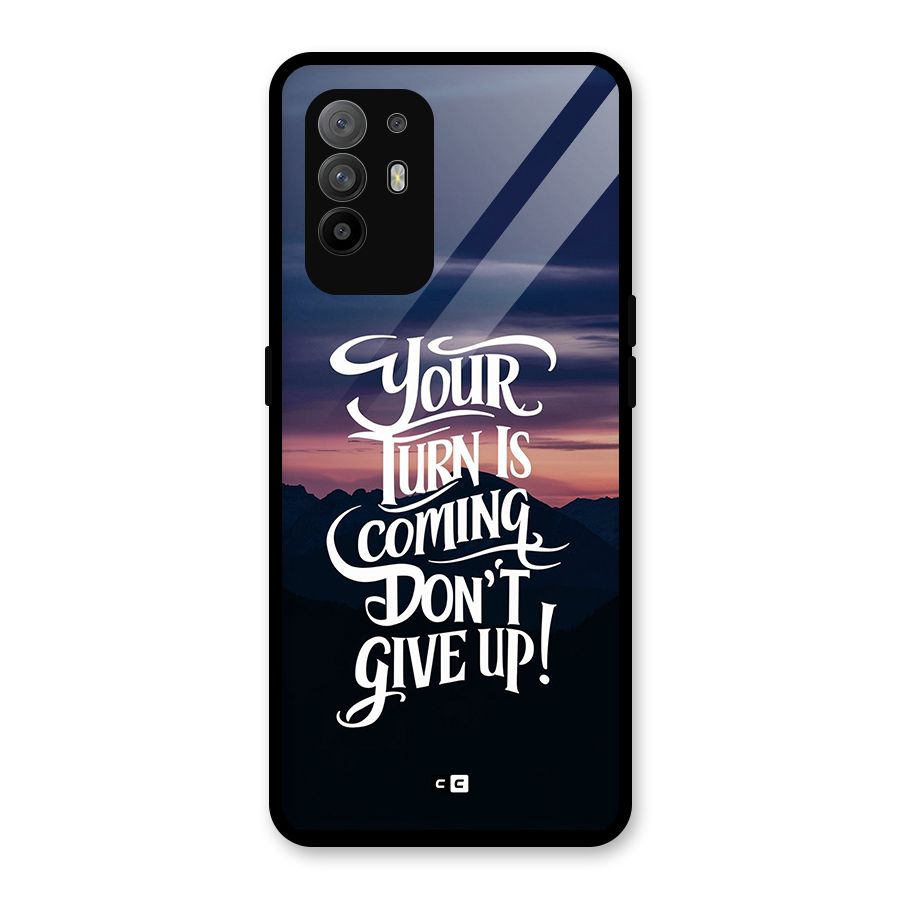 Your Turn Glass Back Case for Oppo F19 Pro Plus 5G