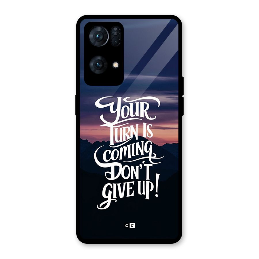 Your Turn Glass Back Case for Oppo Reno7 Pro 5G