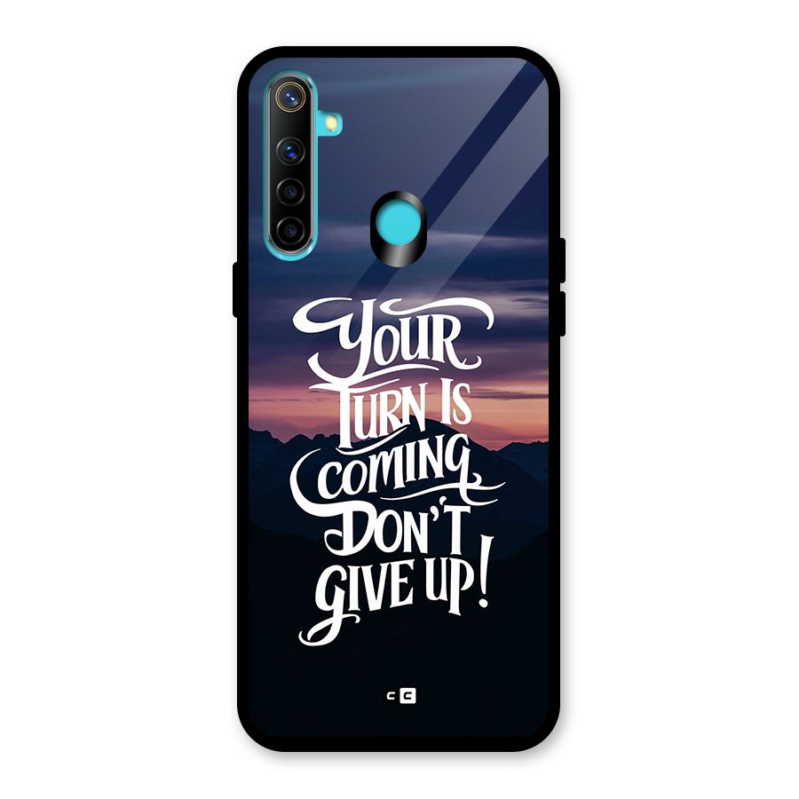 Your Turn Glass Back Case for Realme 5i