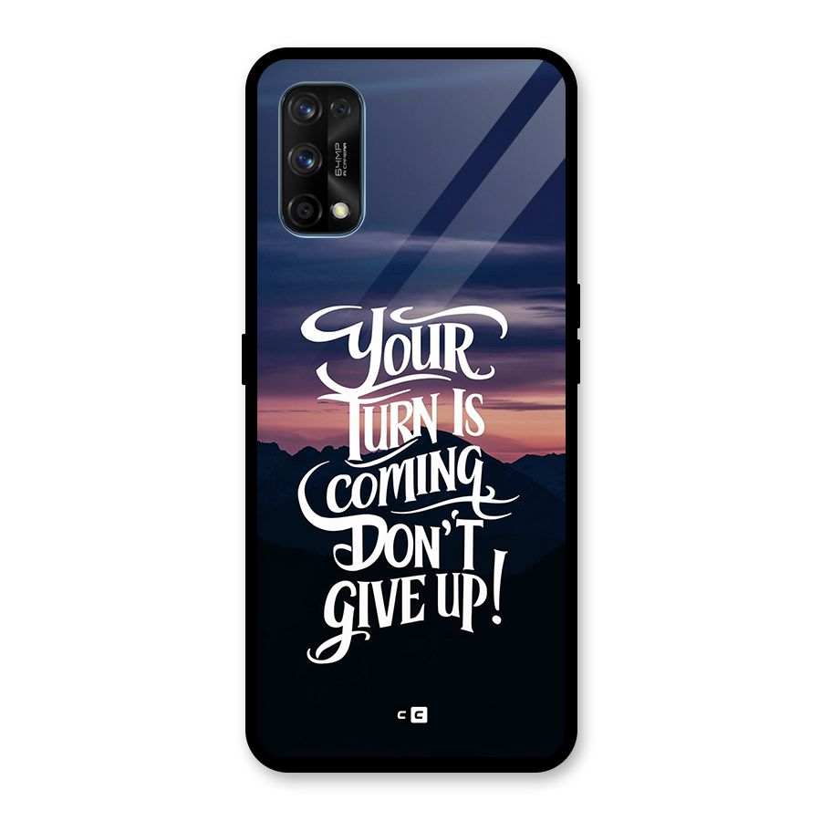 Your Turn Glass Back Case for Realme 7 Pro