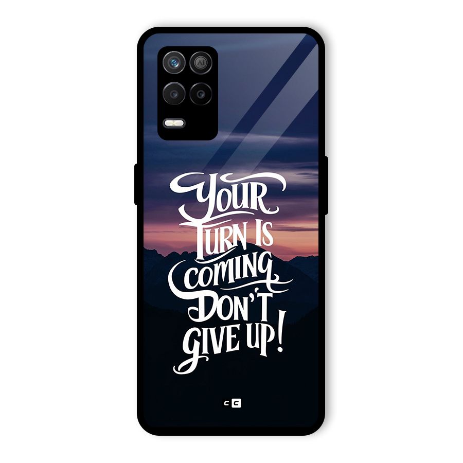 Your Turn Glass Back Case for Realme 8 5G