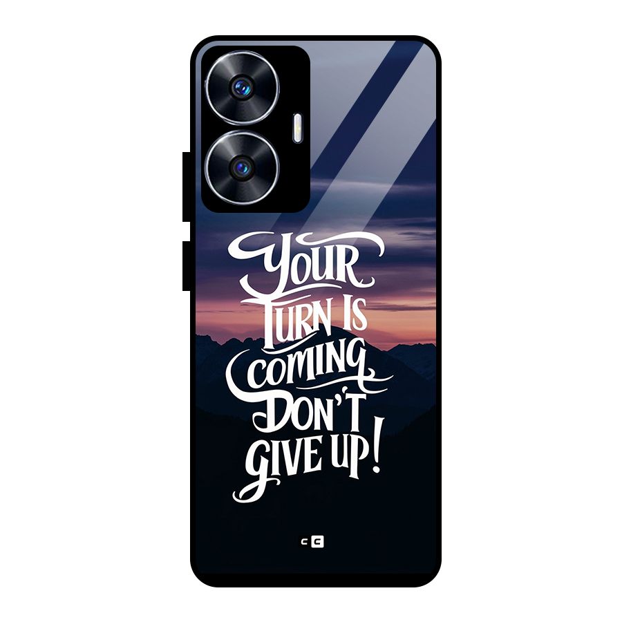 Your Turn Glass Back Case for Realme Narzo N55