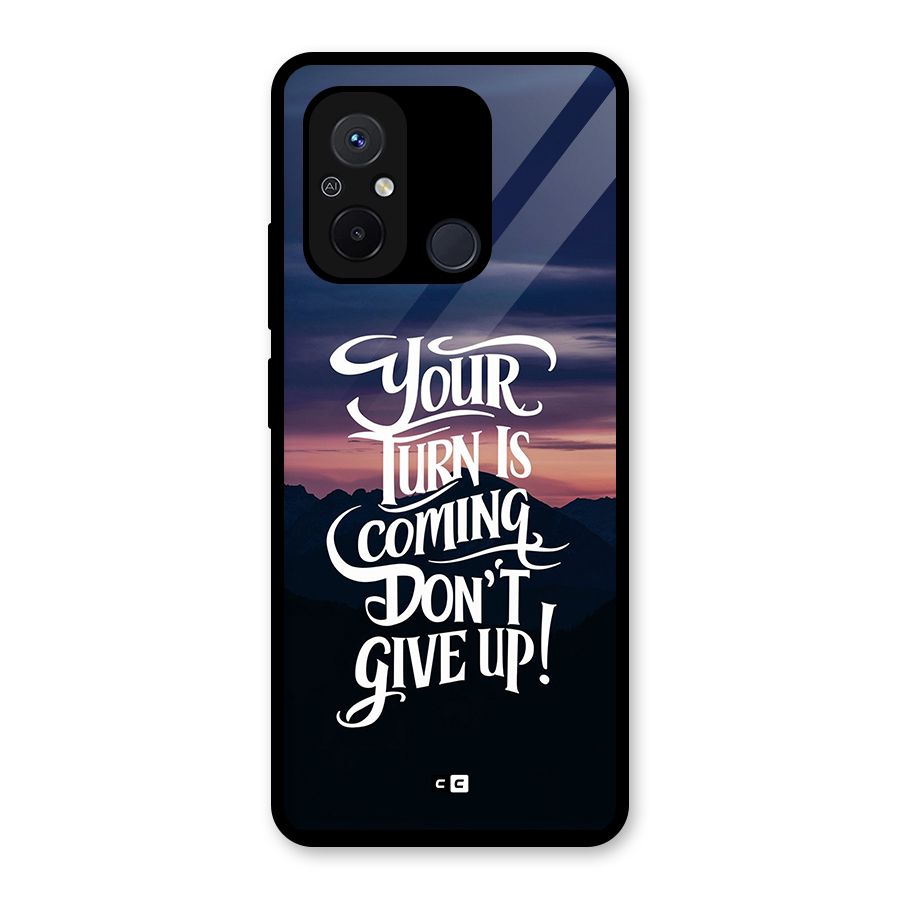 Your Turn Glass Back Case for Redmi 12C