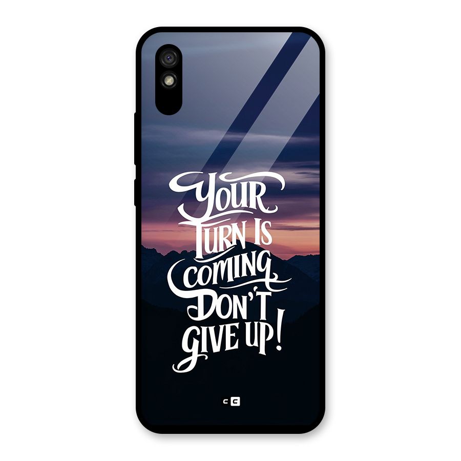 Your Turn Glass Back Case for Redmi 9A