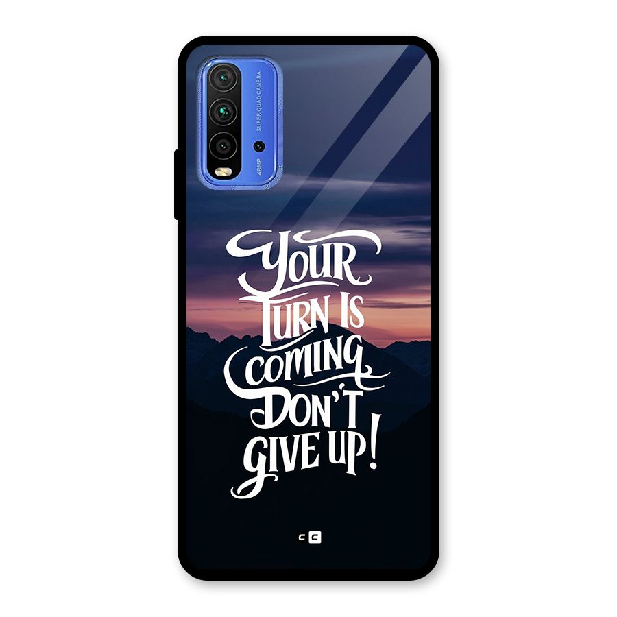 Your Turn Glass Back Case for Redmi 9 Power