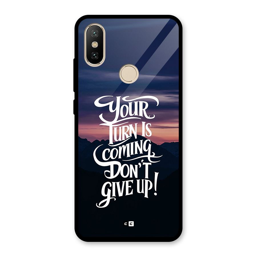 Your Turn Glass Back Case for Redmi A2