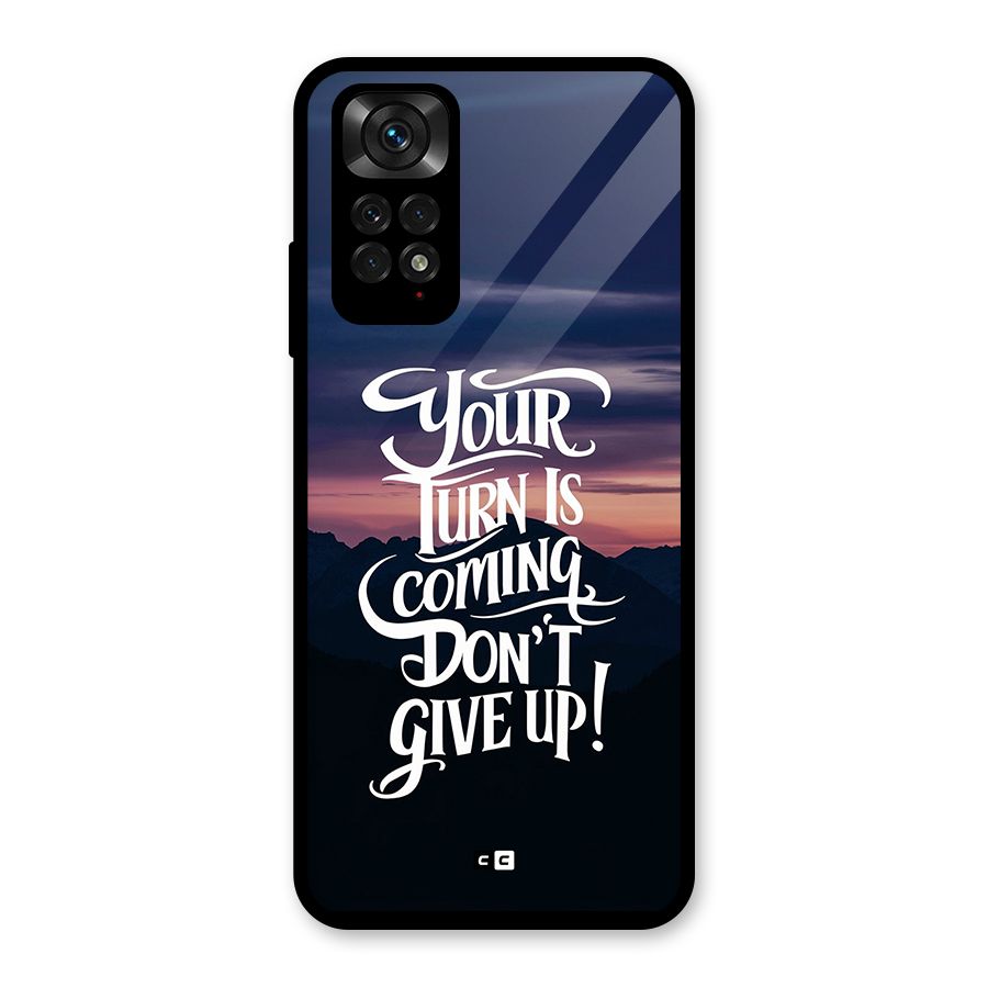 Your Turn Glass Back Case for Redmi Note 11