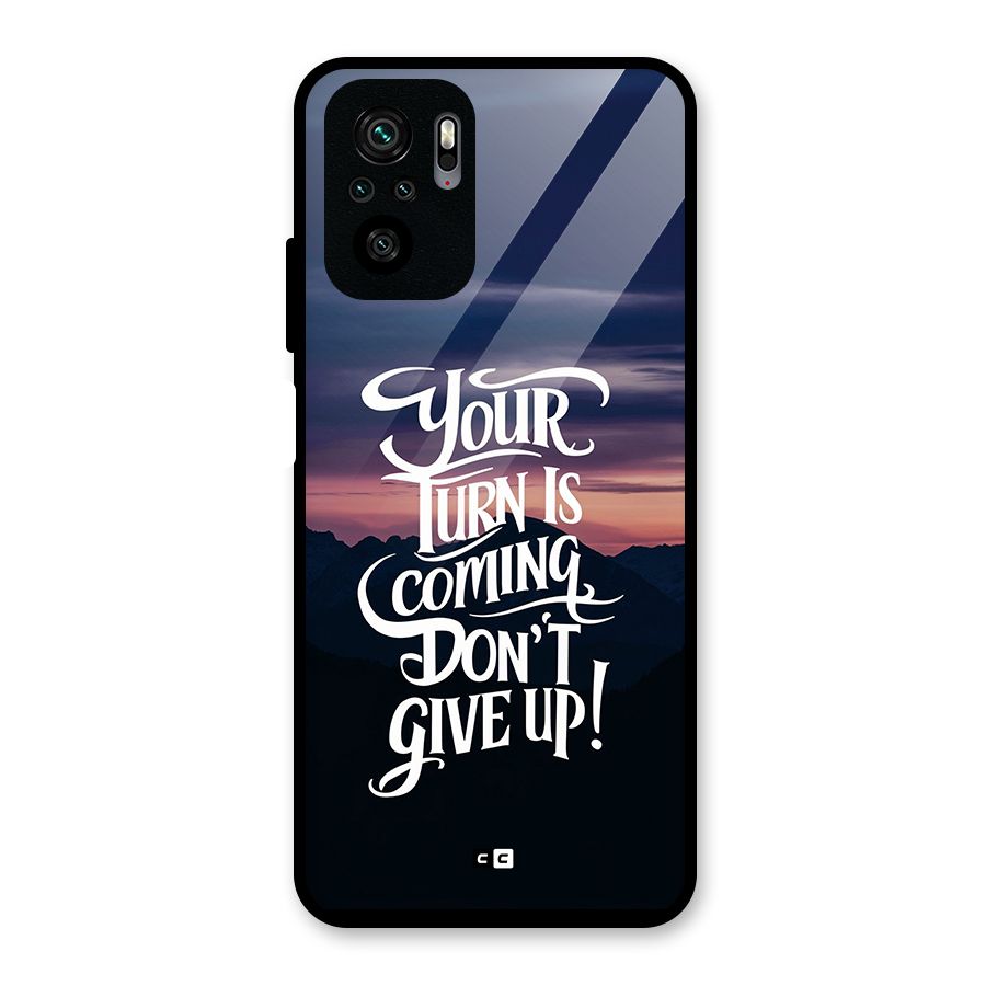 Your Turn Glass Back Case for Redmi Note 11 SE