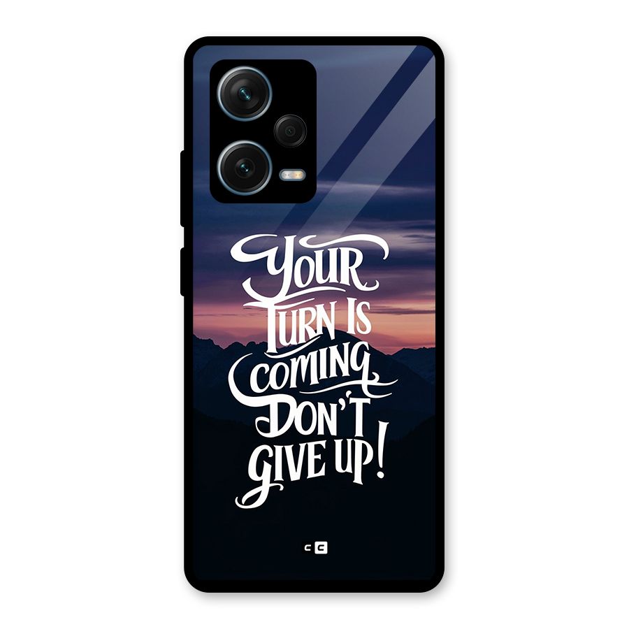 Your Turn Glass Back Case for Redmi Note 12 Pro Plus 5G