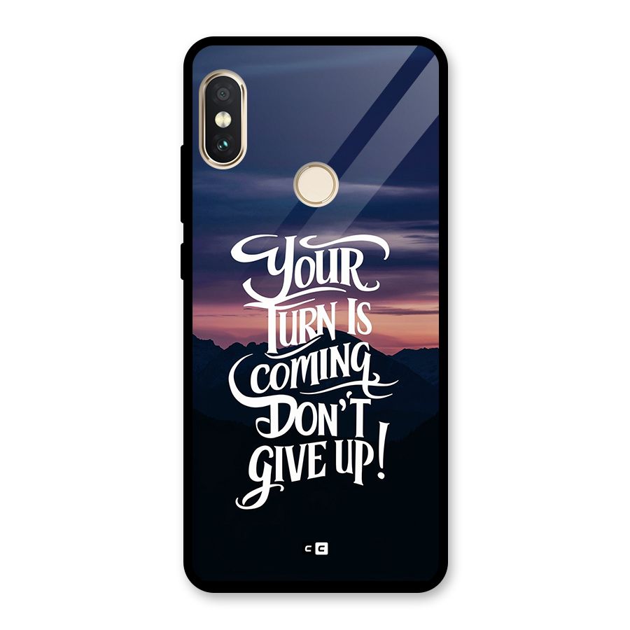 Your Turn Glass Back Case for Redmi Note 5 Pro