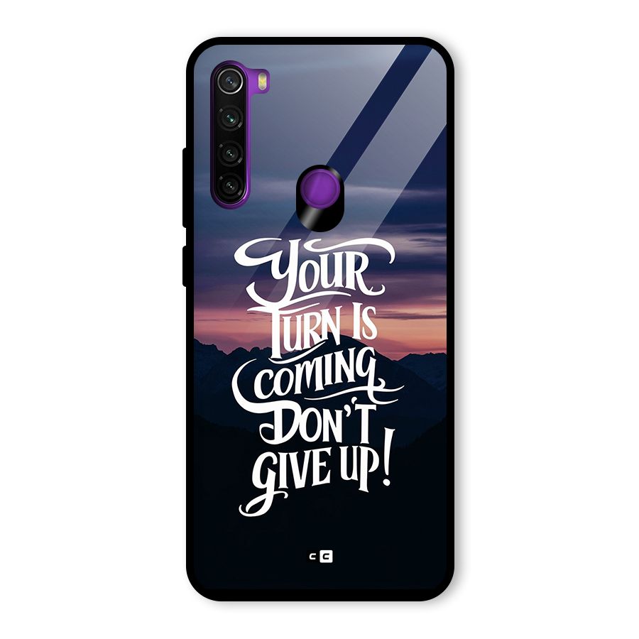 Your Turn Glass Back Case for Redmi Note 8