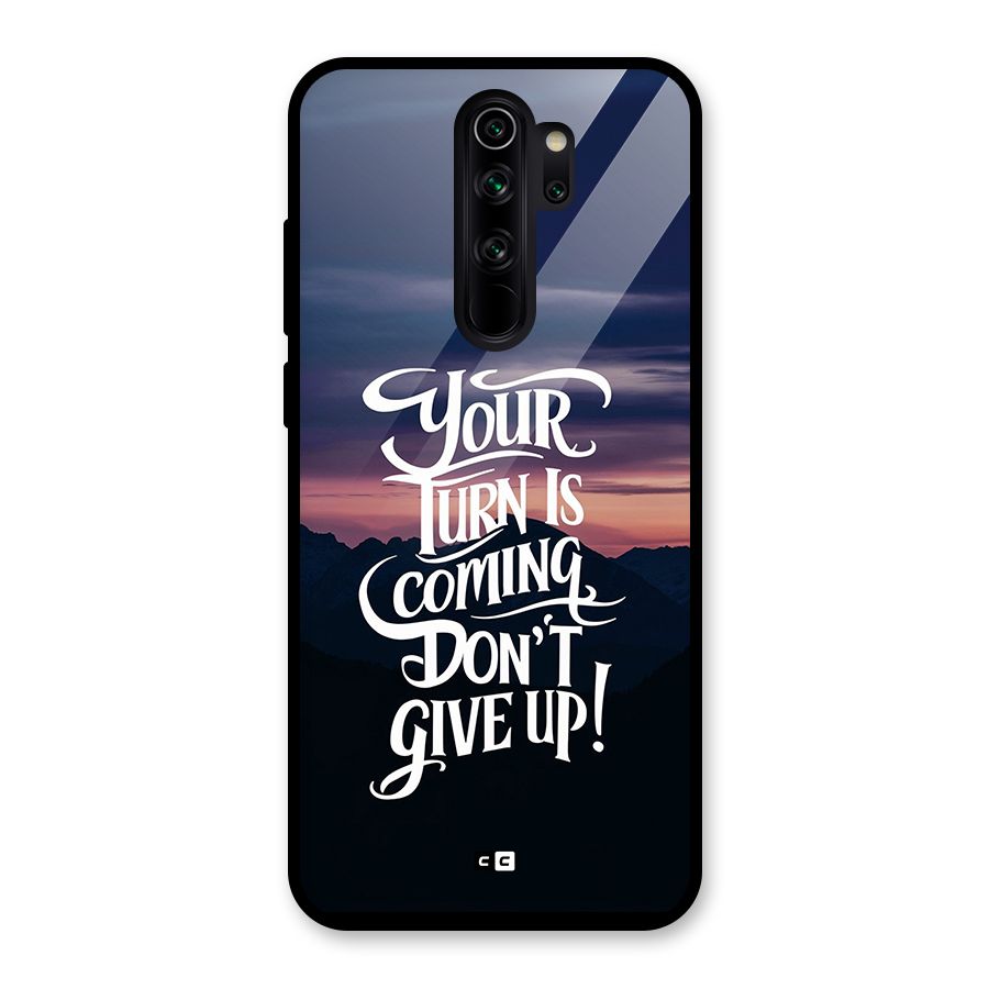 Your Turn Glass Back Case for Redmi Note 8 Pro