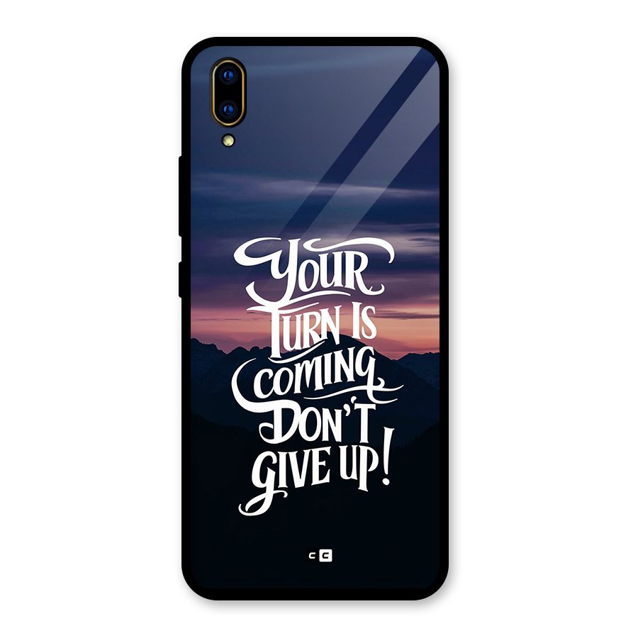 Your Turn Glass Back Case for Vivo V11 Pro