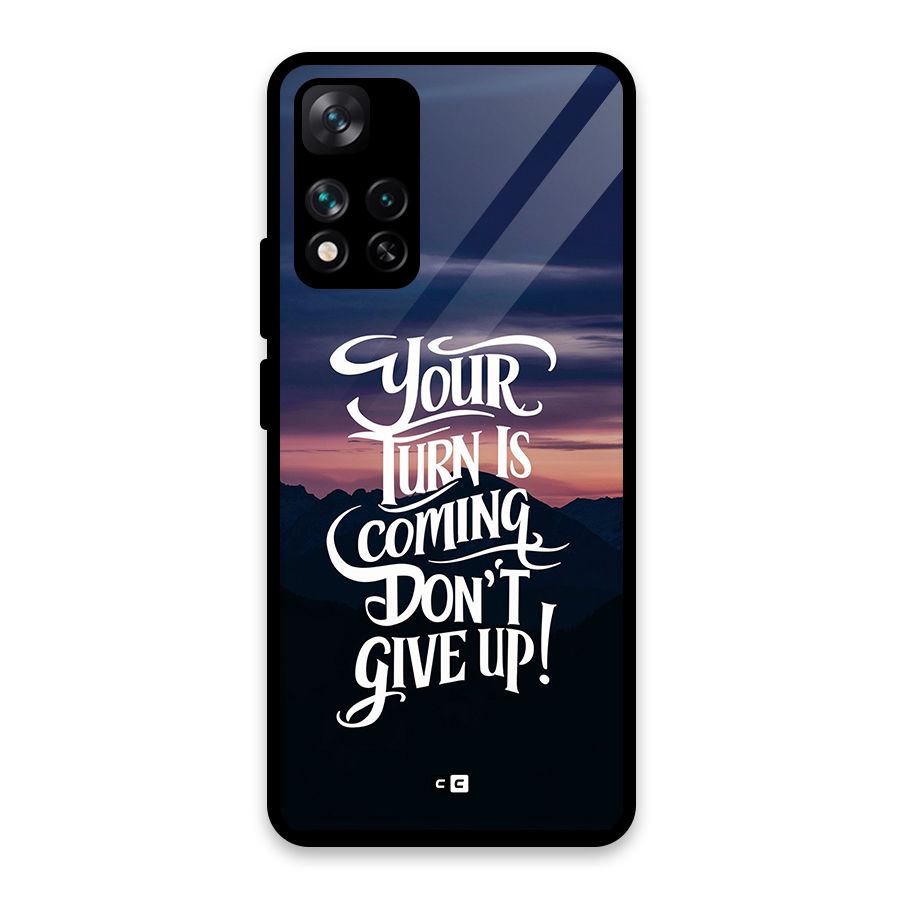 Your Turn Glass Back Case for Xiaomi 11i HyperCharge 5G