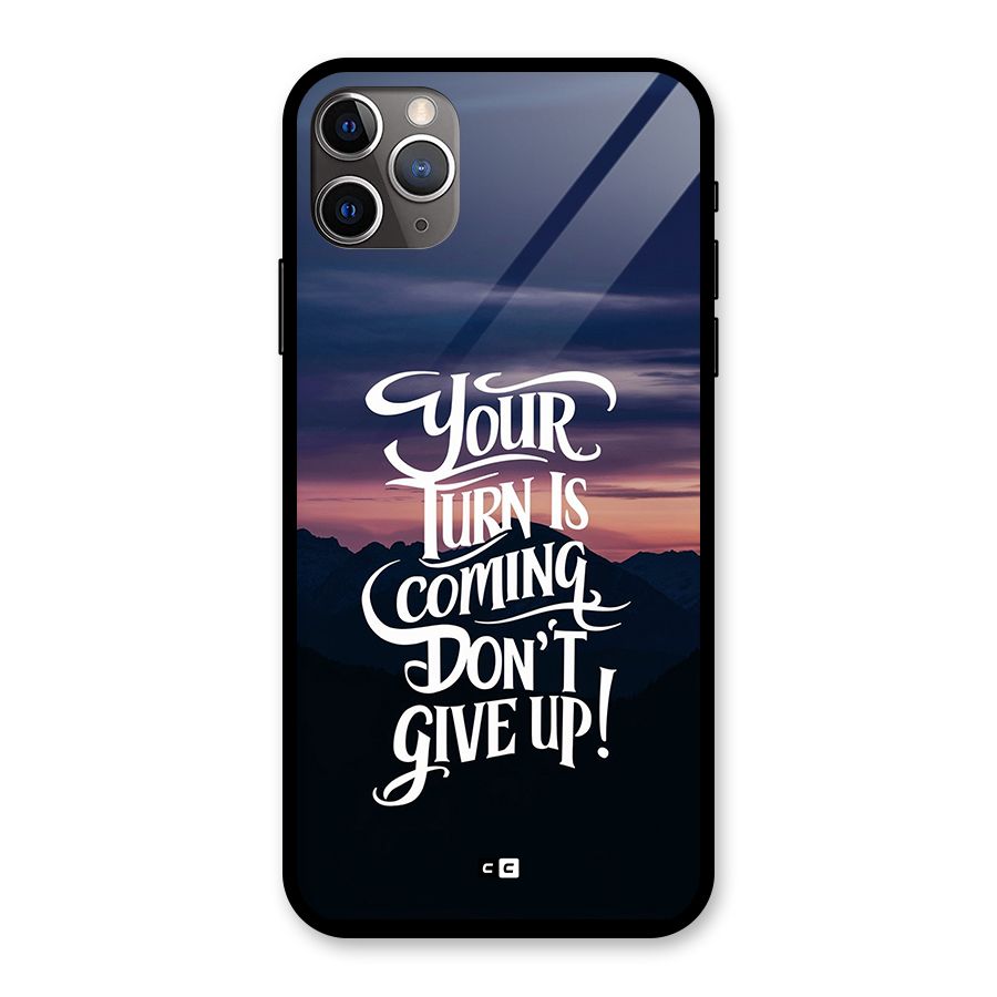 Your Turn Glass Back Case for iPhone 11 Pro Max
