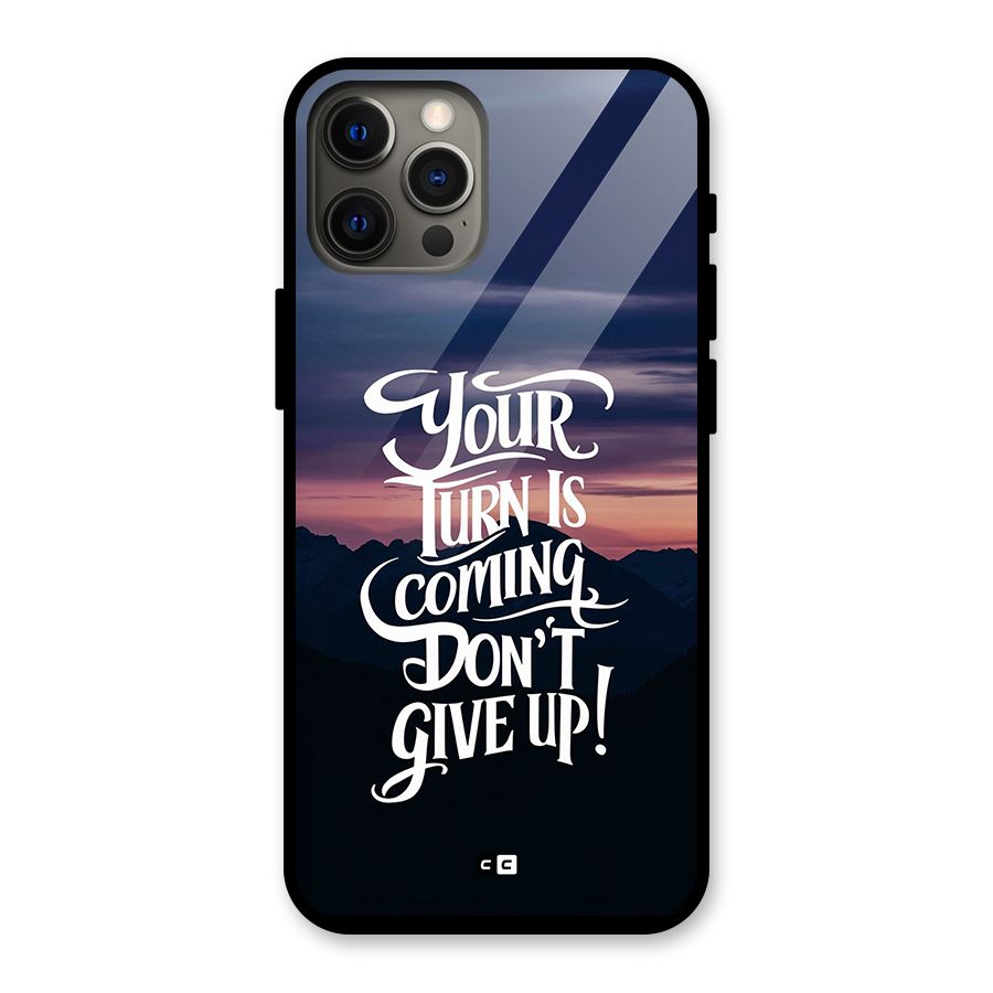 Your Turn Glass Back Case for iPhone 12 Pro Max