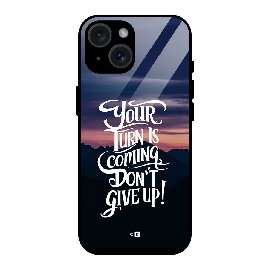 Your Turn Glass Back Case for iPhone 15