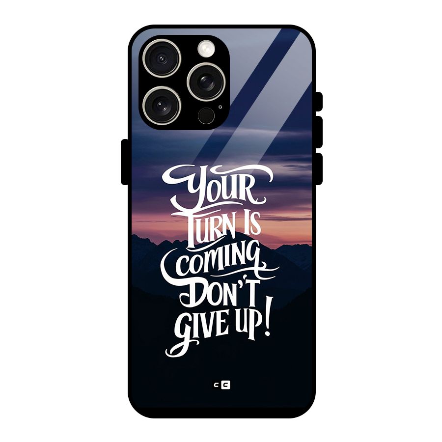Your Turn Glass Back Case for iPhone 15 Pro Max