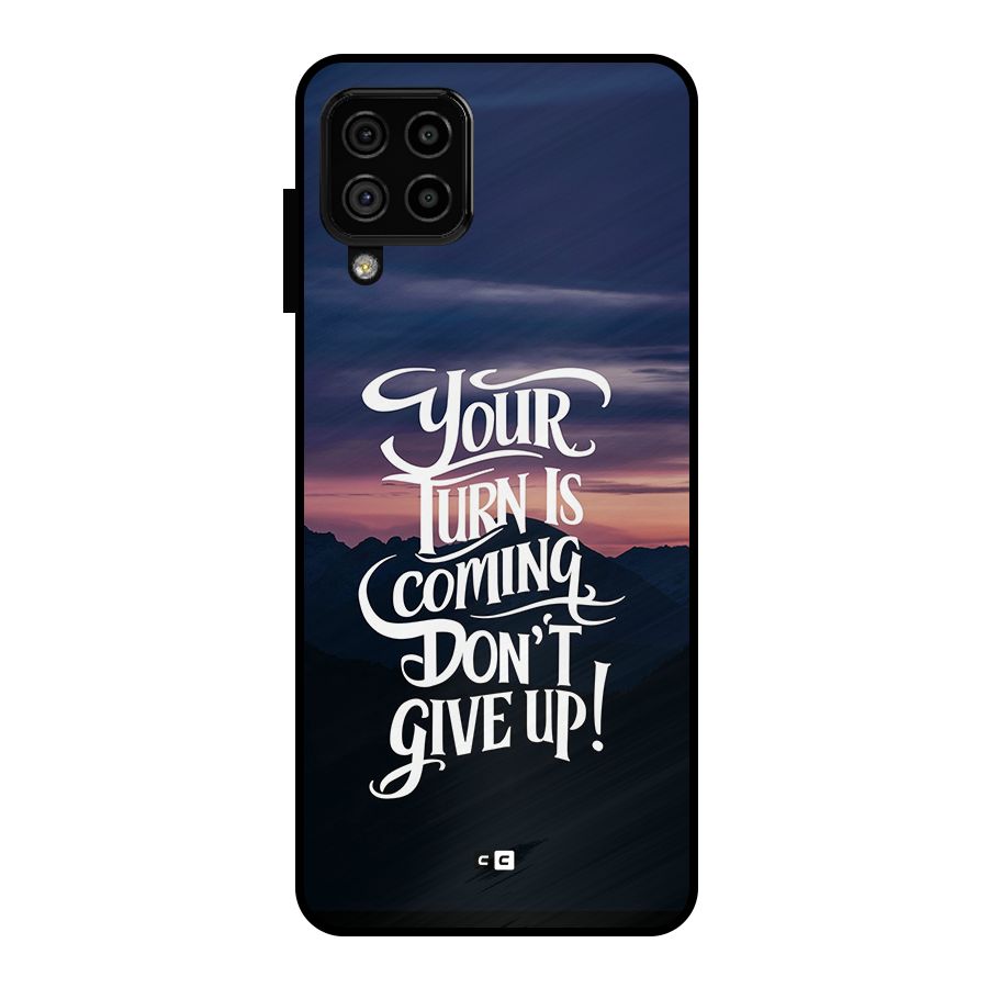 Your Turn Metal Back Case for Galaxy A22 4G