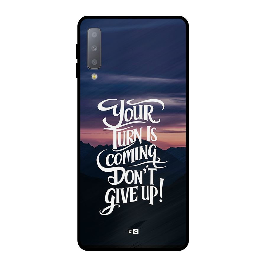 Your Turn Metal Back Case for Galaxy A7 (2018)