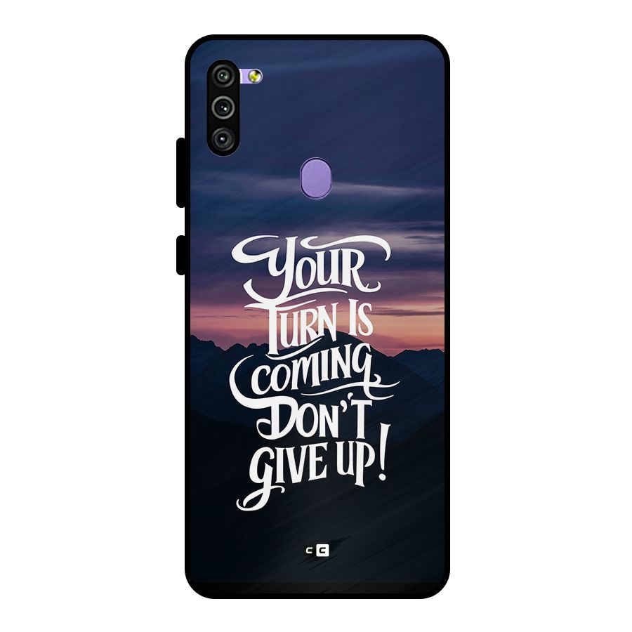 Your Turn Metal Back Case for Galaxy M11