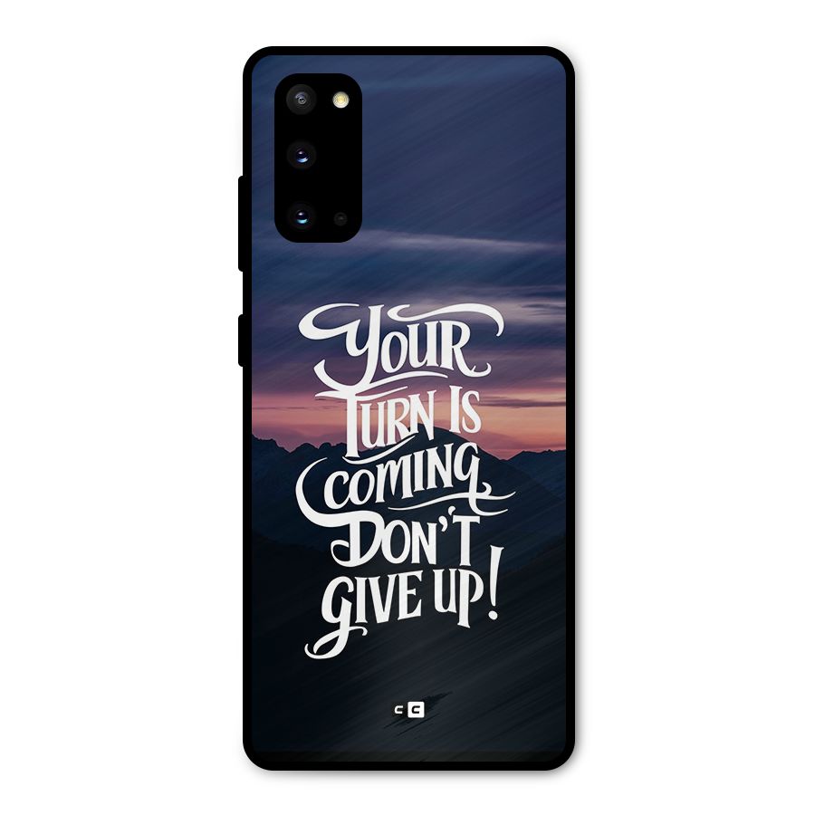 Your Turn Metal Back Case for Galaxy S20