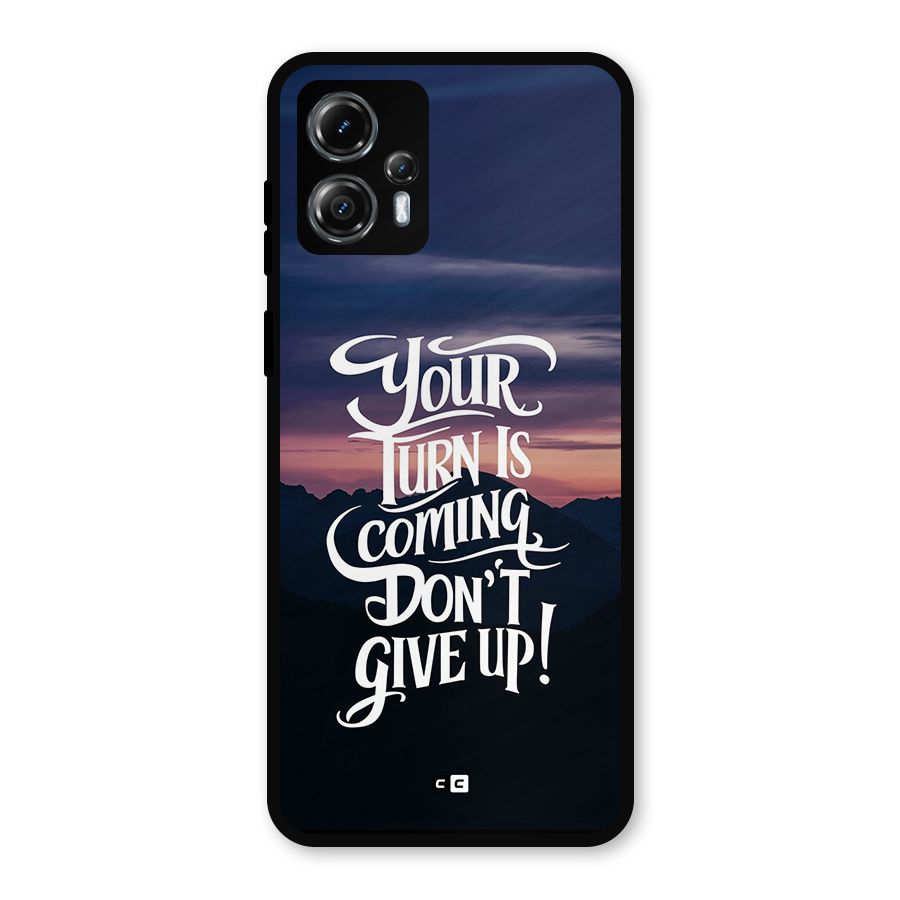 Your Turn Metal Back Case for Moto G13