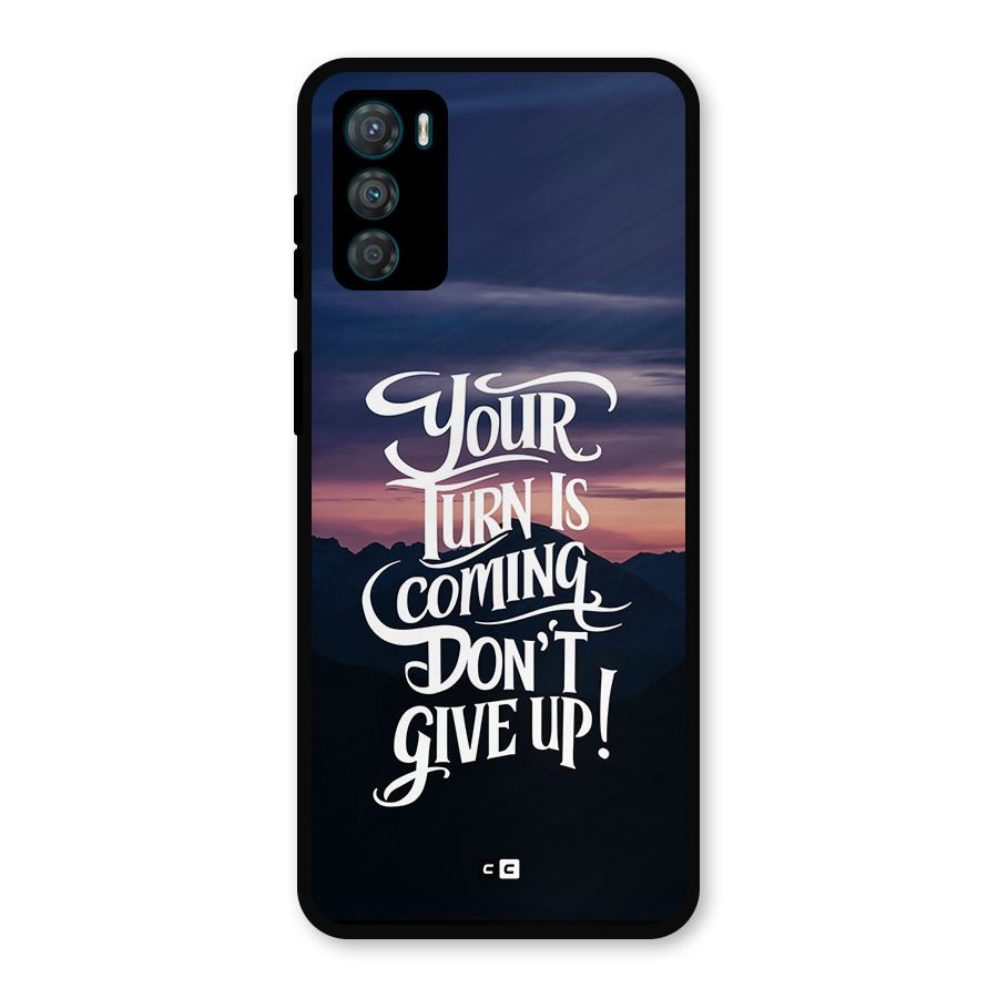 Your Turn Metal Back Case for Moto G42