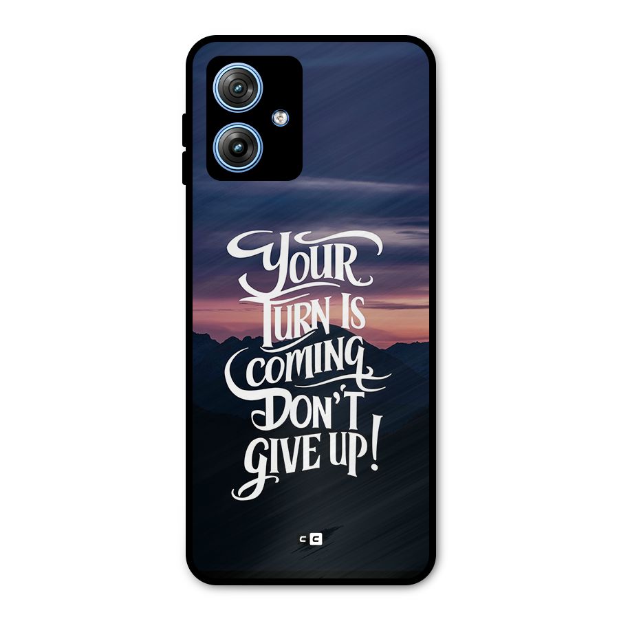Your Turn Metal Back Case for Moto G54