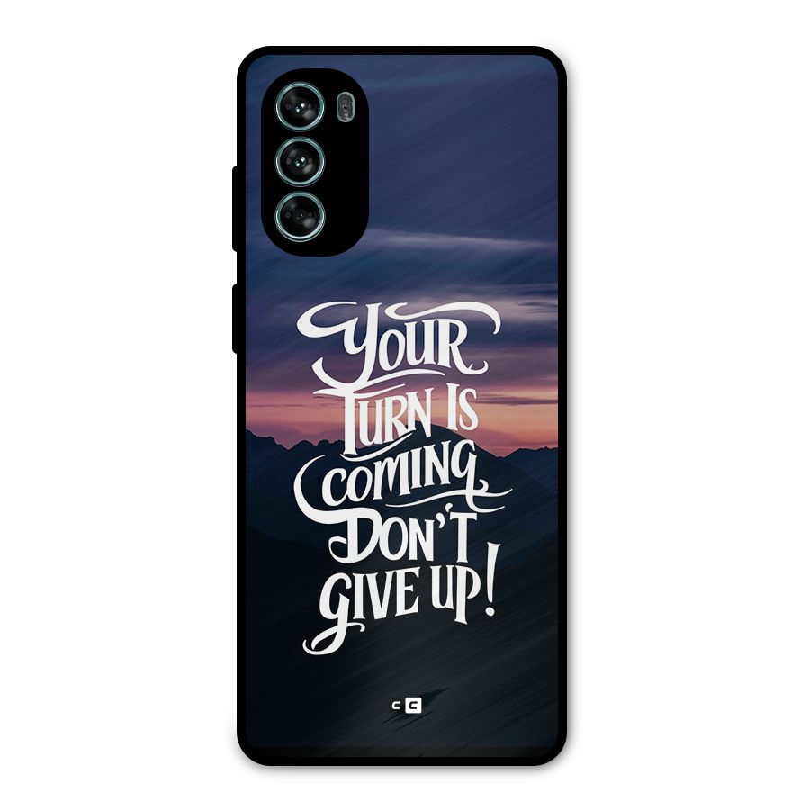 Your Turn Metal Back Case for Moto G62