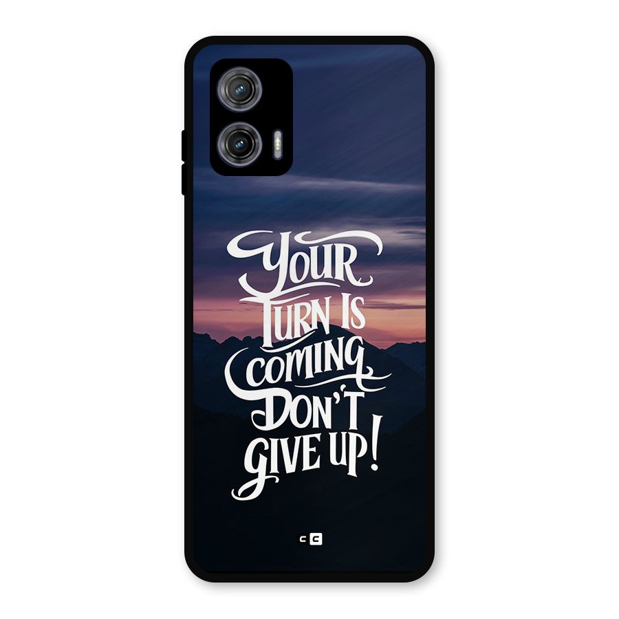 Your Turn Metal Back Case for Moto G73