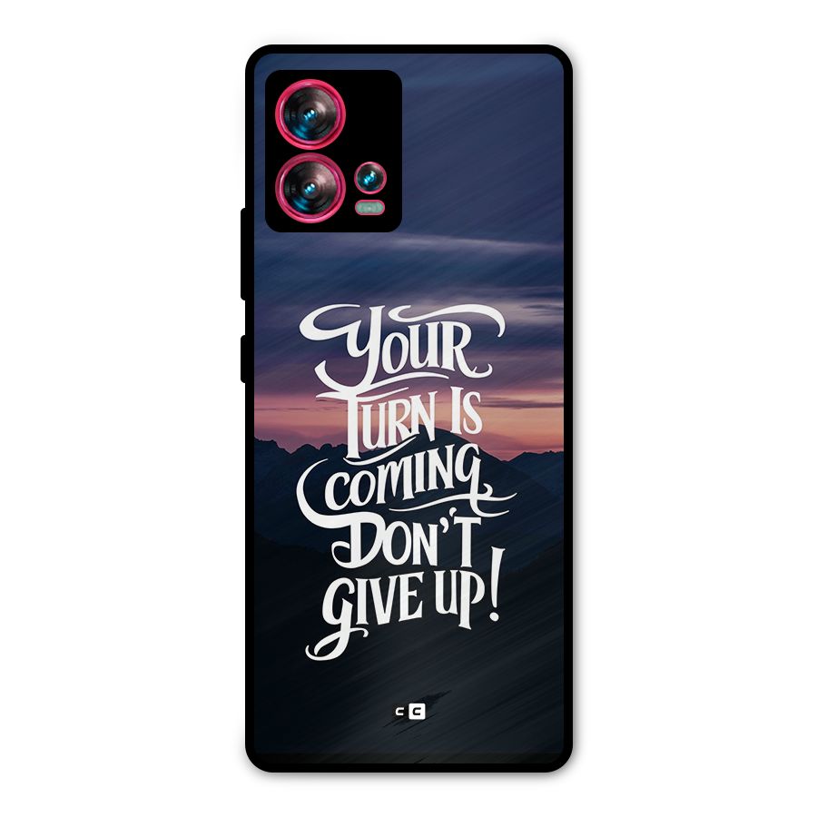 Your Turn Metal Back Case for Motorola Edge 30 Fusion