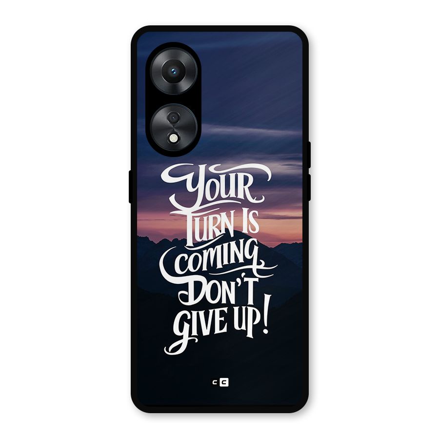Your Turn Metal Back Case for Oppo A78