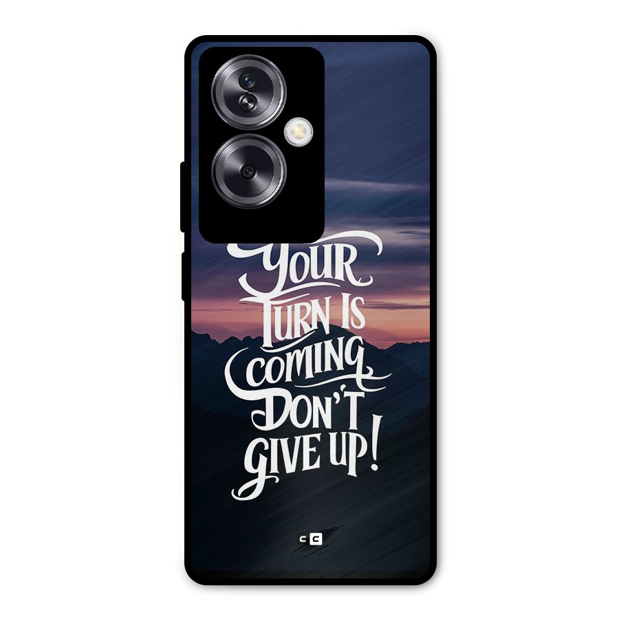 Your Turn Metal Back Case for Oppo A79 5G